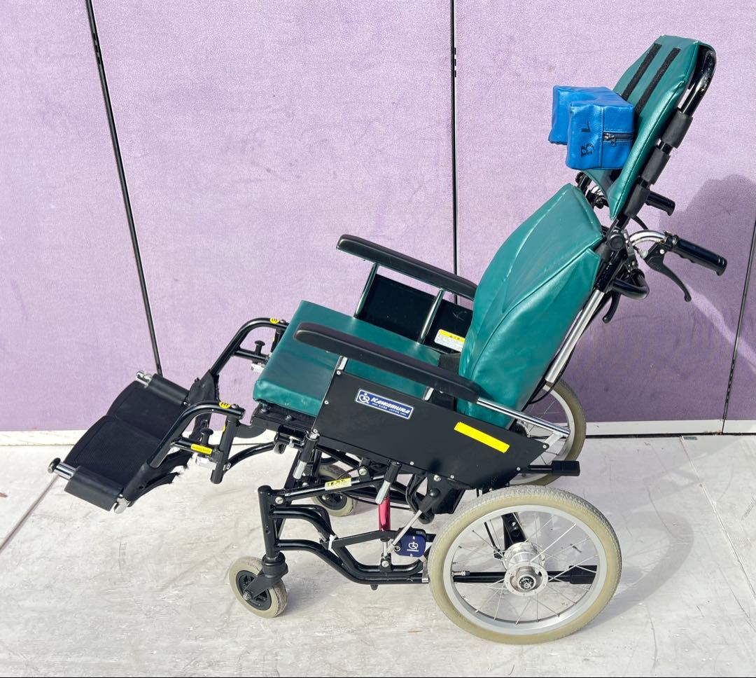 リクライニング機能付き介助用車椅子, カワムラサイクル ティルト＆リクライニング