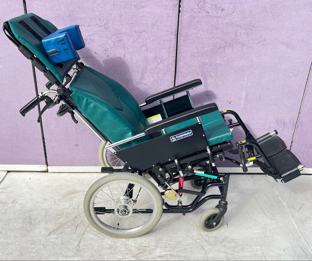 リクライニング機能付き介助用車椅子, カワムラサイクル ティルト＆リクライニング