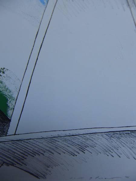 池田 満寿夫、私のカリフォルニア、新品額装付、画集画、状態良好