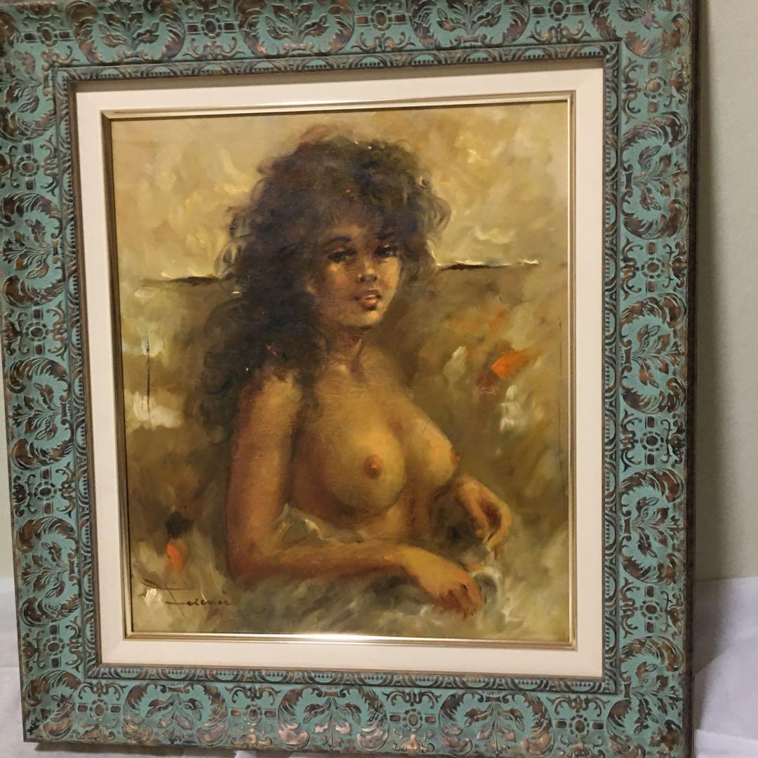 ヨーロッパ絵画油絵厚塗り裸婦