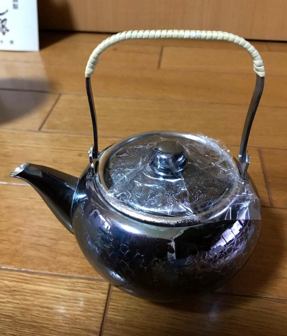 銀川堂 いぶし銀 特選黄銅製 茶筒 急須 - メルカリ