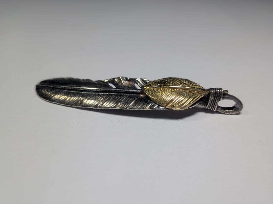 上金 特大 フェザー 右向き 美品