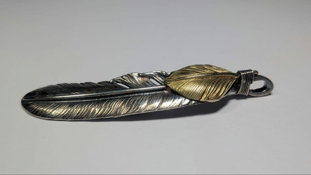 上金 特大 フェザー 右向き 美品