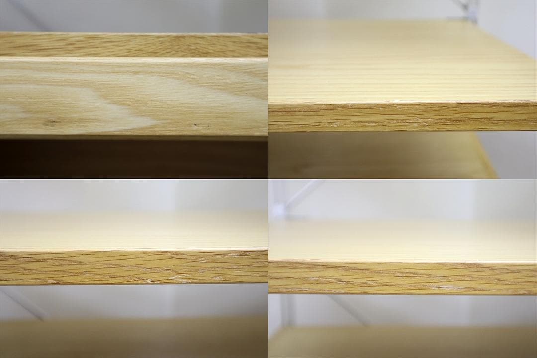 MUJI ステンレスユニットシェルフ ワイド 大 ボックス フラット扉 セット