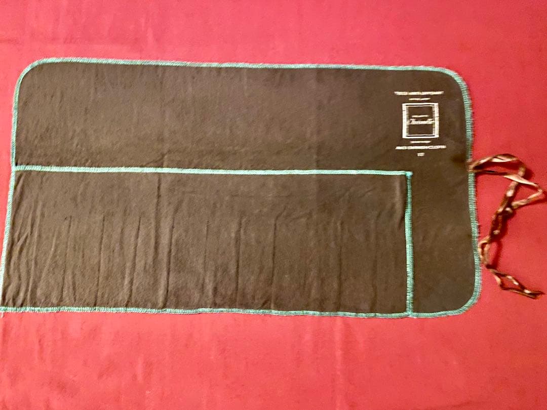 【専用商品】クリストフル黒檀箸ペアセット、純正保管袋、シルバークロス　計3点