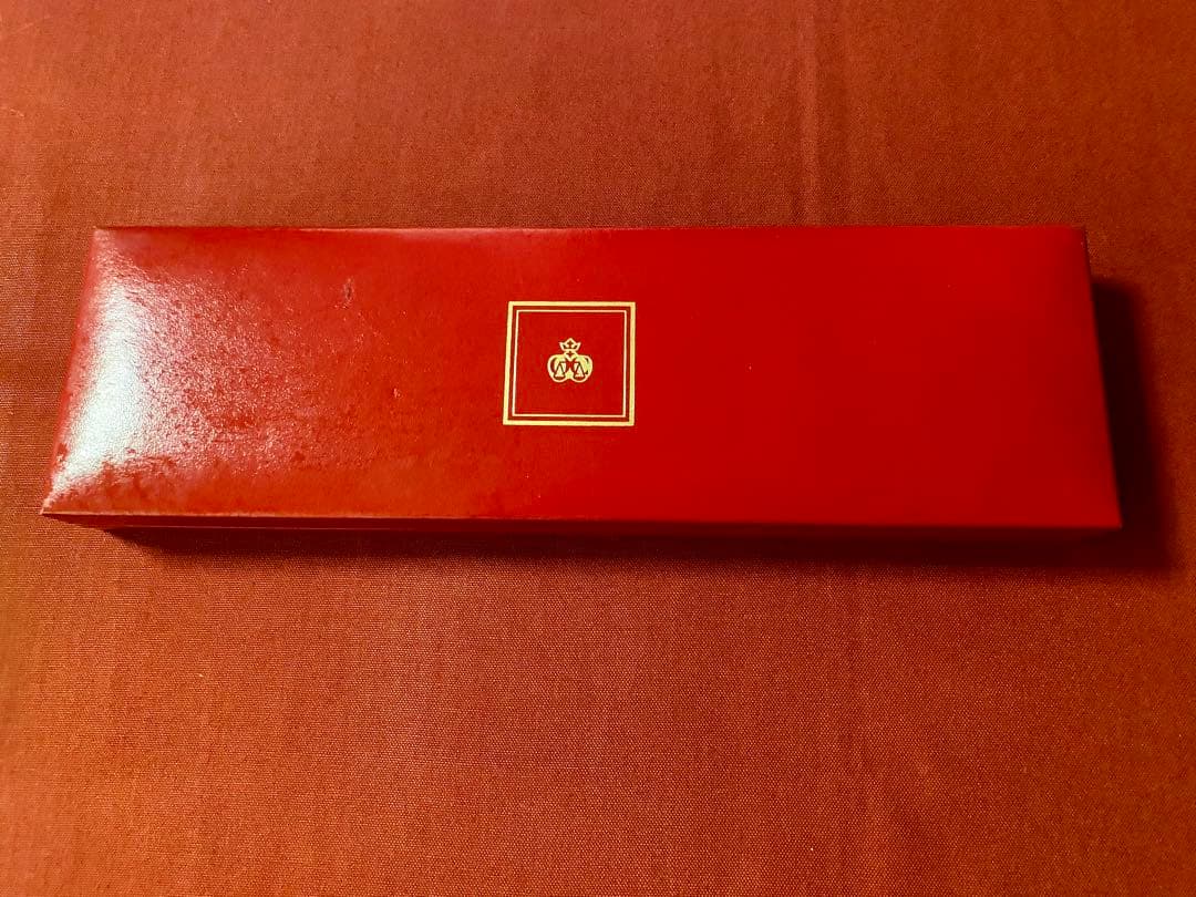 【専用商品】クリストフル黒檀箸ペアセット、純正保管袋、シルバークロス　計3点