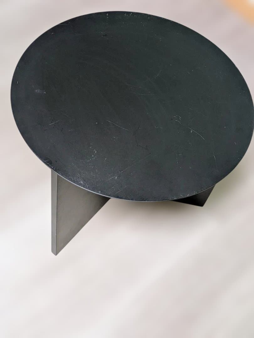HAY SLIT TABLE ROUND スリットテーブル 黒 ローテーブル