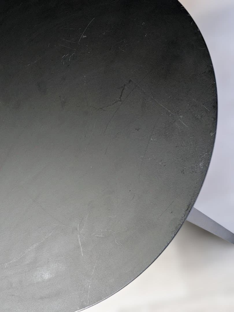 HAY SLIT TABLE ROUND スリットテーブル 黒 ローテーブル