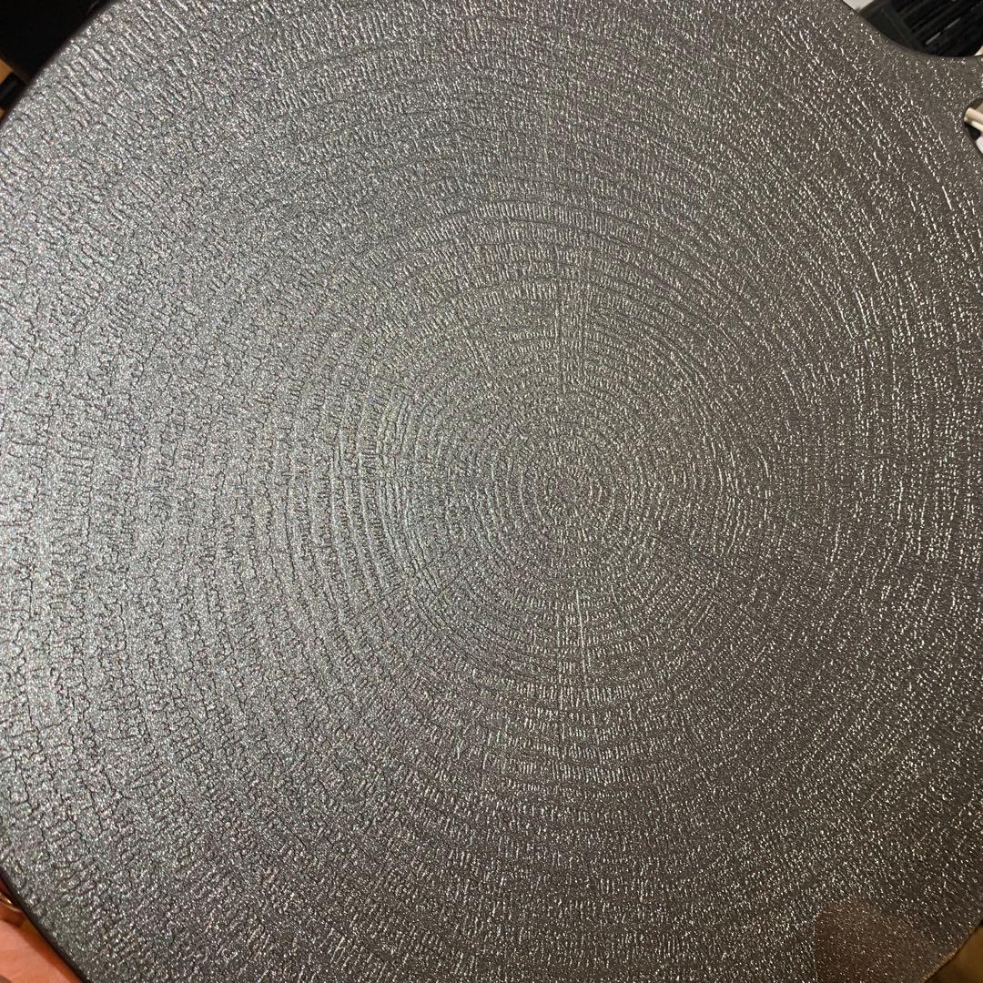 未使用　JHQ 鉄板　マルチグリドル　33cm グリルパン　フライパン　ケース付