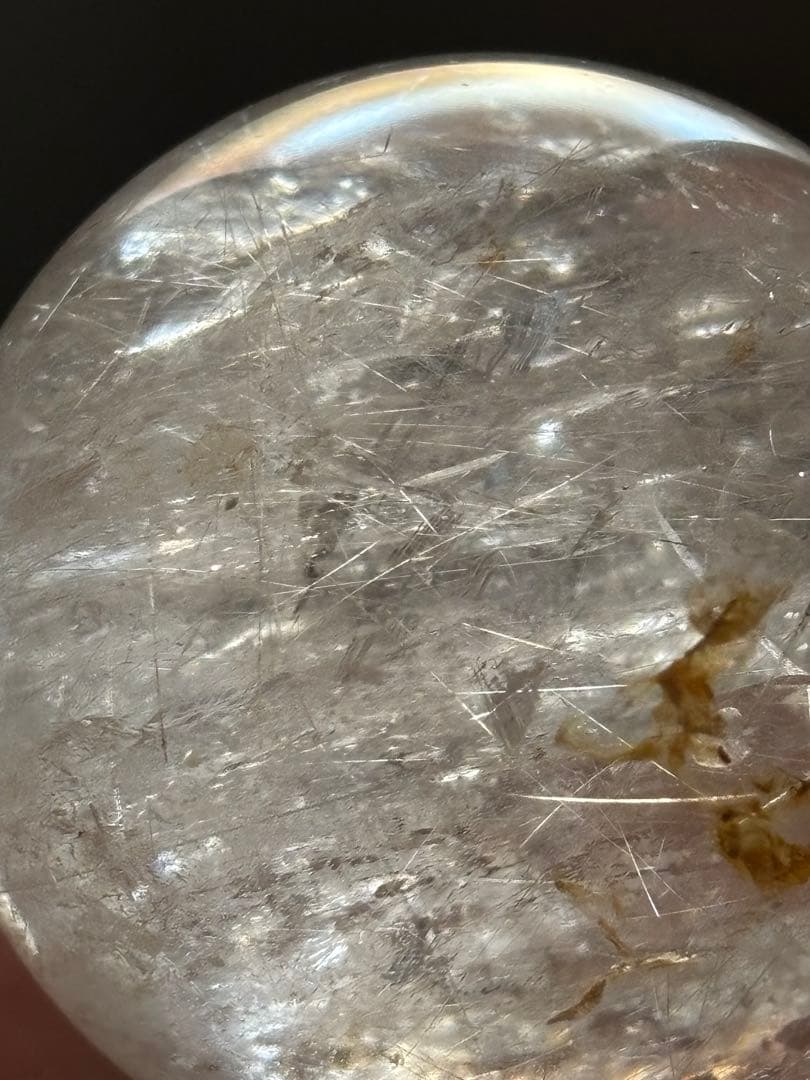 シルバールチルスフィア　4.81cm 天然石