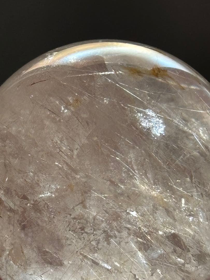 シルバールチルスフィア　4.81cm 天然石