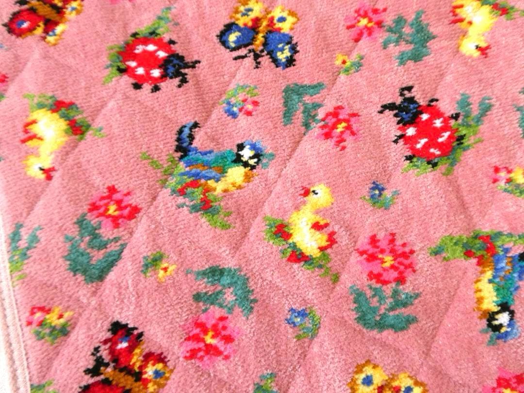 販売終了品【フェイラー】ハイジピンク　インテリアマット