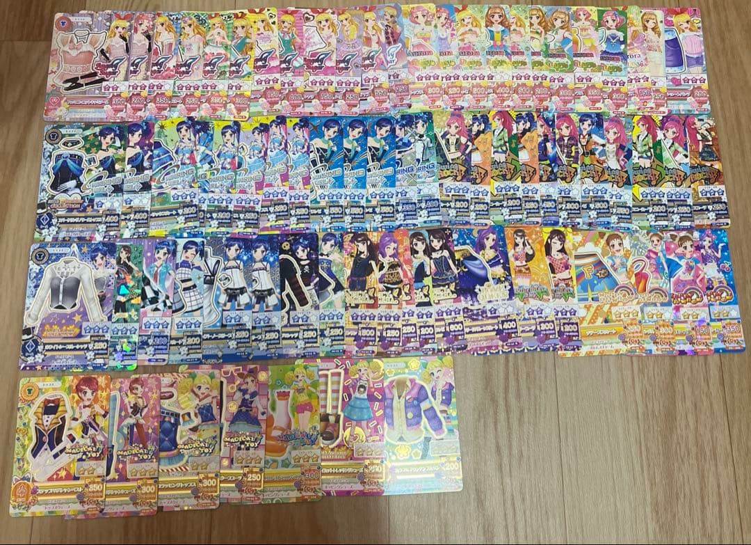 アイカツ レア カード　ノーマル　キュート　ポップ　クール　セクシー　まとめ アイカツ! - アイカツカード セクシー ポップ ノーマルの通販 by