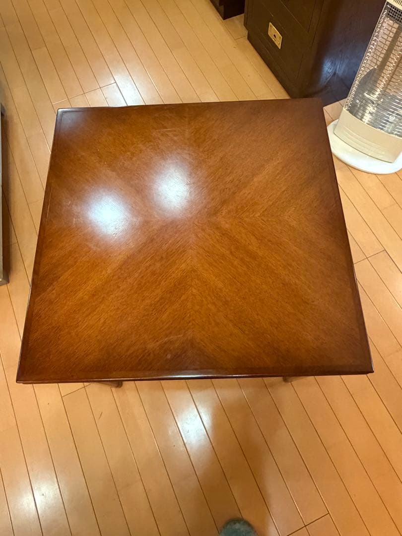 【引き取り限定】 コスガ アンティーク調コーナーテーブル