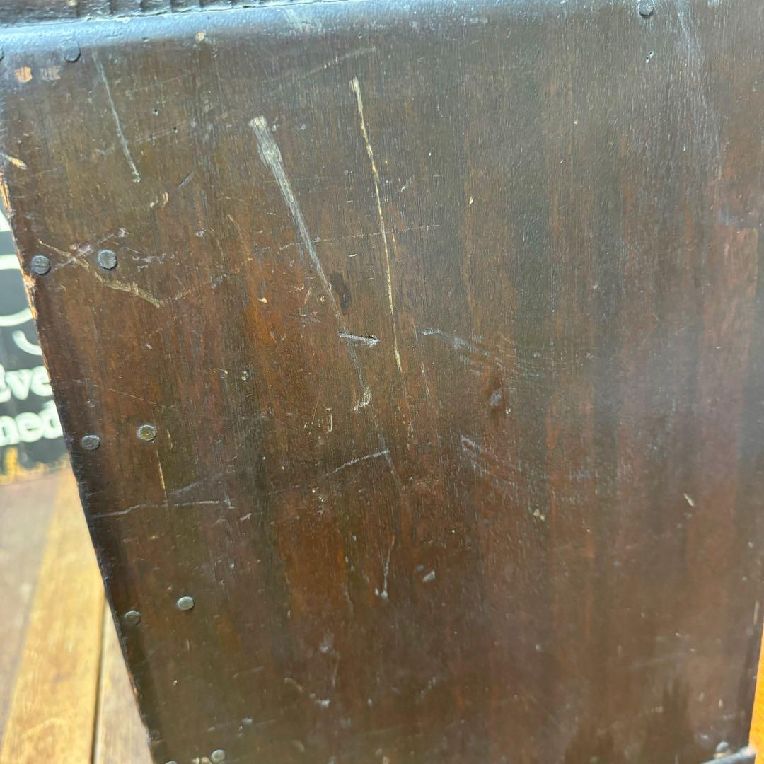 昭和　ビンテージ　雰囲気のある木製引き出し　アンティーク　レトロ　棚