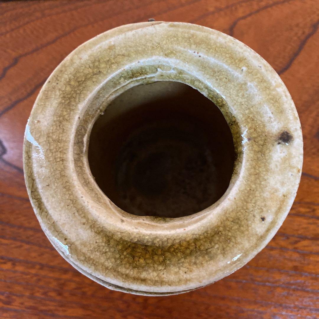 伊賀　　花入　「谷本光生」作　N o27