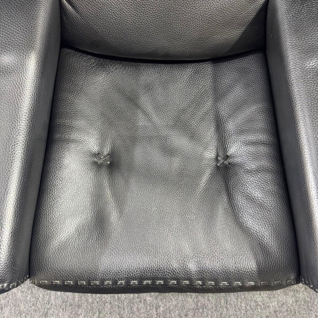 本革ソファ チェア 1人掛け 高級家具 おしゃれ 輸入家具 ドイツ製 d3514