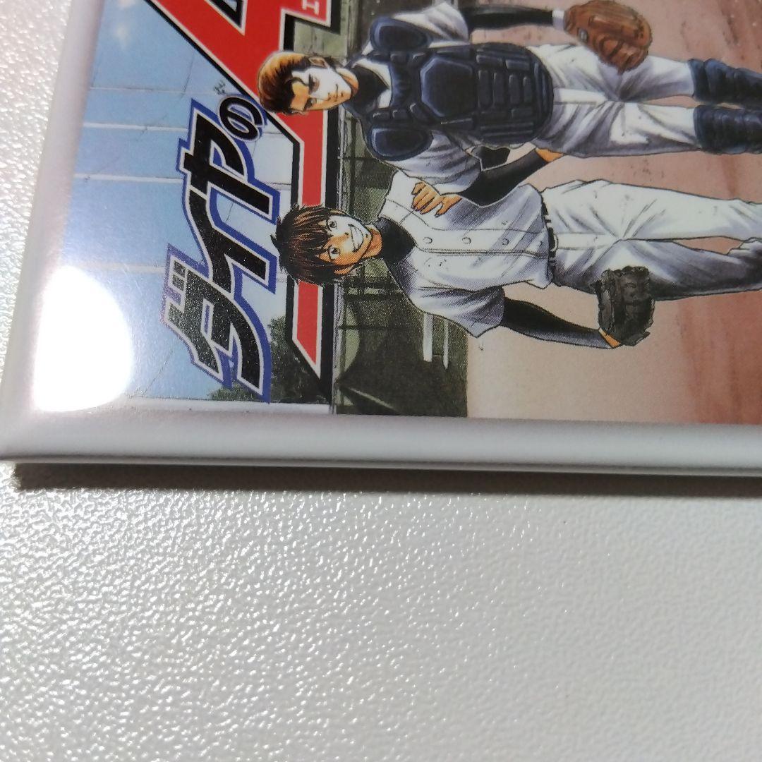 【ダイヤのＡ】沢村＆クリス ファンクラブ FC トレーディング スクエア缶バッジ