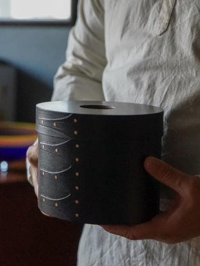 アクシス シェーカーティッシュボックス ブラック