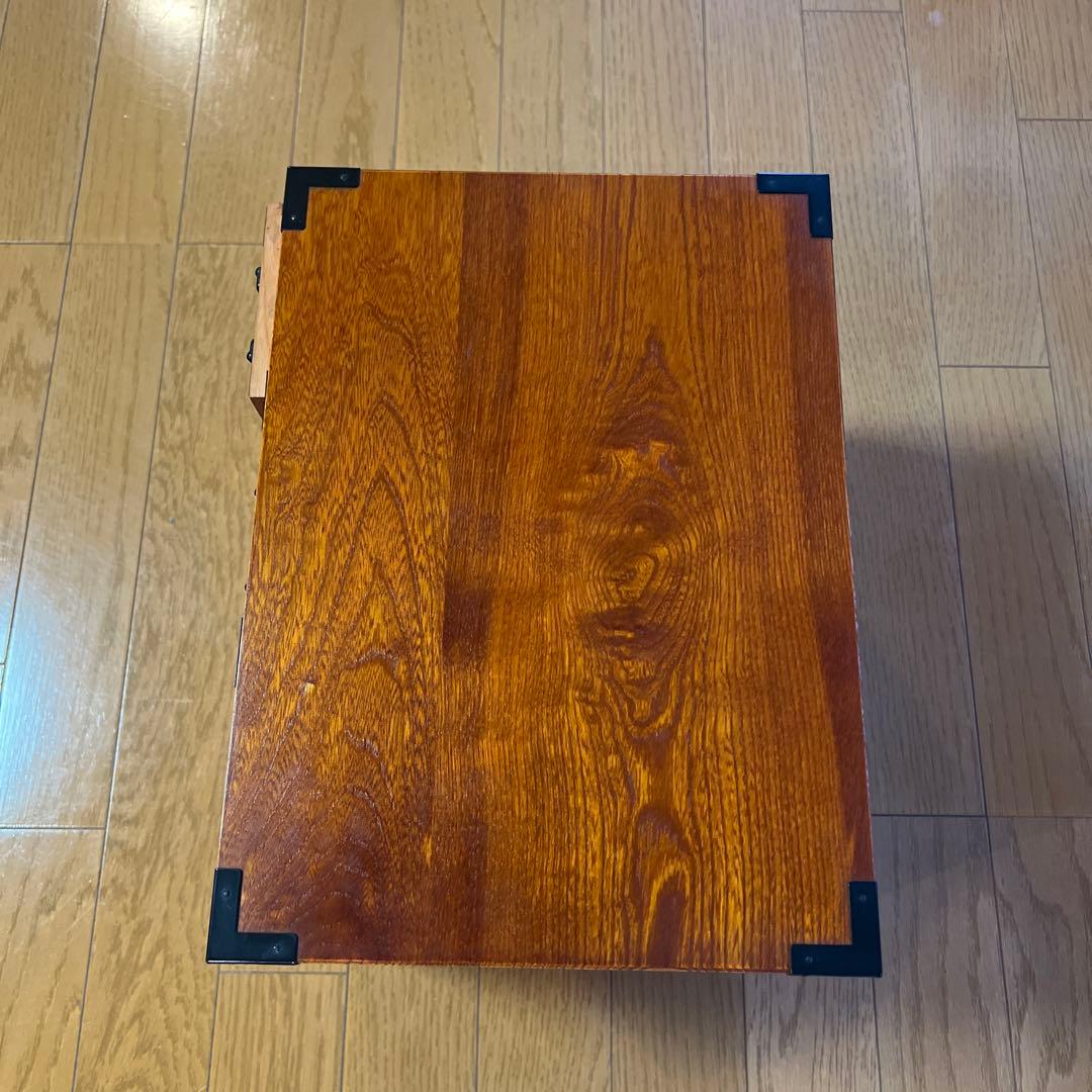 木製 8杯 小箪笥 小引出し 小物入れ ミニタンス 民芸家具 アンティーク