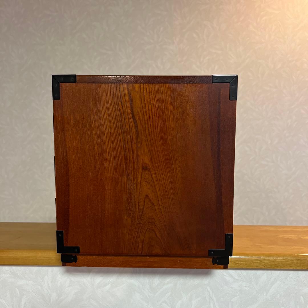 木製 8杯 小箪笥 小引出し 小物入れ ミニタンス 民芸家具 アンティーク