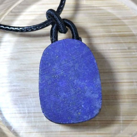 福徳円満・金運守護◇ラピスラズリ 布袋様 彫刻ペンダントトップ