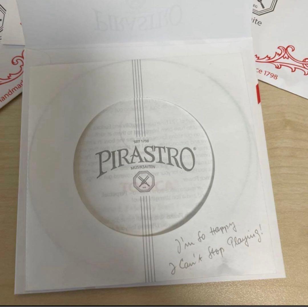 新品】PIRASTRO TONICA バイオリン弦セット4/3 4/4対応 - メルカリ