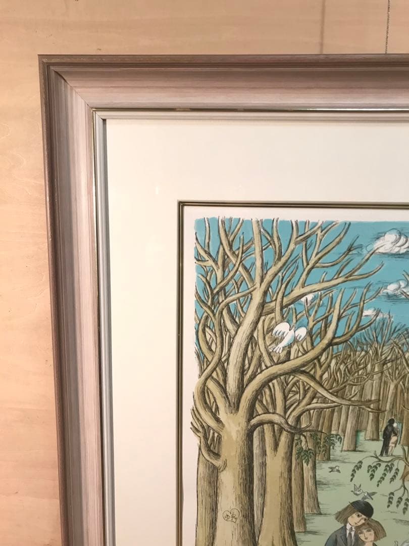 ペイネ　「心を開いて」　リトグラフ　直筆サイン・エディション有り