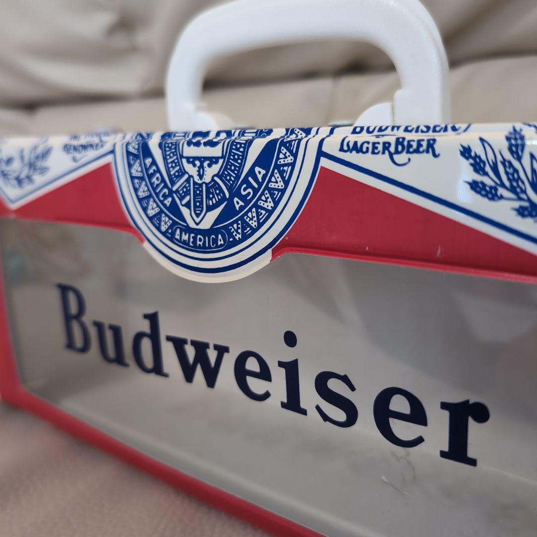 バドワイザー カセットテープケース 小物入れ インテリア 昭和レトロ