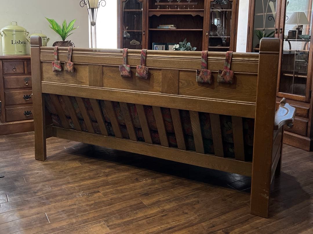 k477r121 葉山ガーデン 3人掛けソファ オーク 無垢材 トリプルソファ