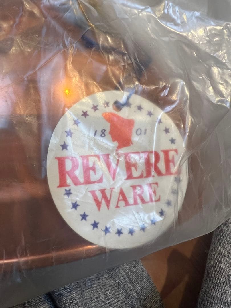 未使用 銅製やかん タグ箱付き