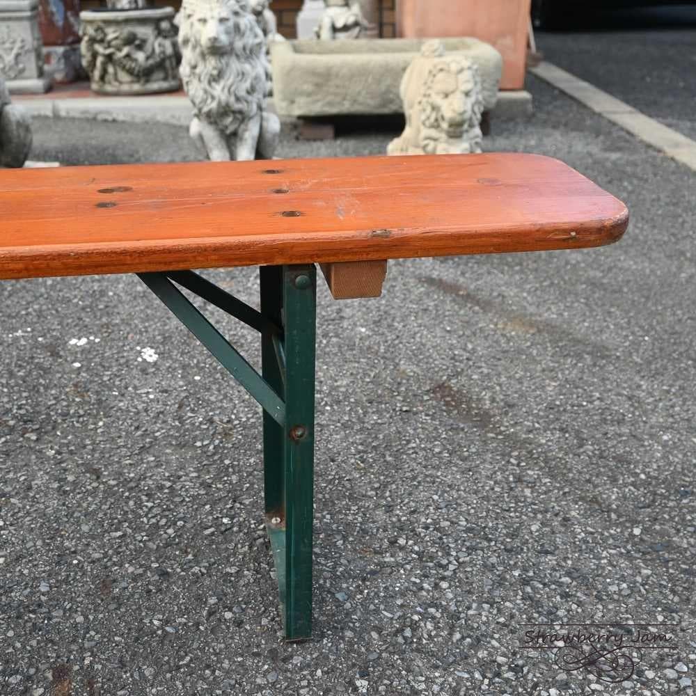 L3705-233 英国アンティーク ビアテーブル 作業台 テーブルセット