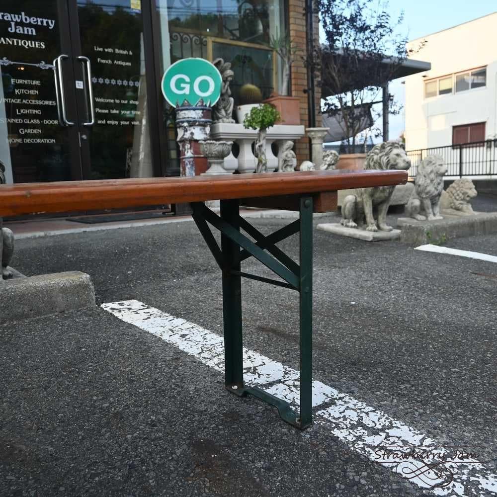 L3705-233 英国アンティーク ビアテーブル 作業台 テーブルセット