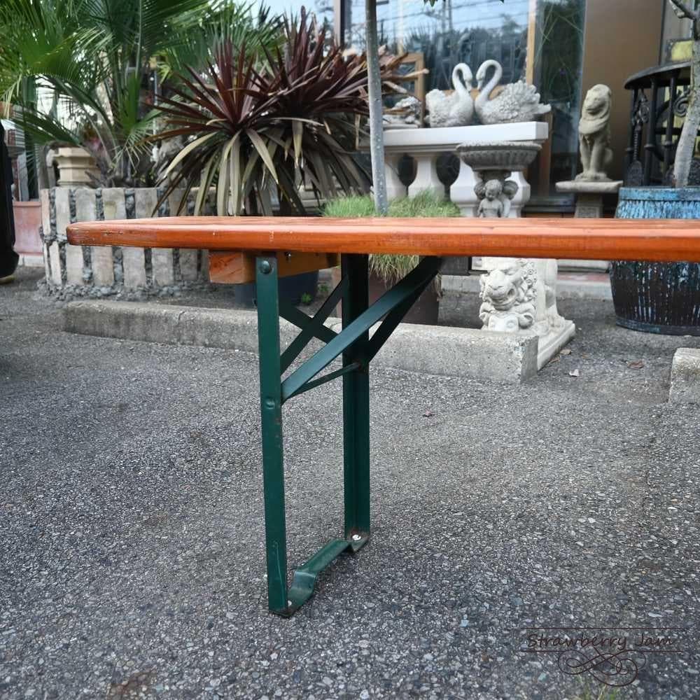 L3705-233 英国アンティーク ビアテーブル 作業台 テーブルセット