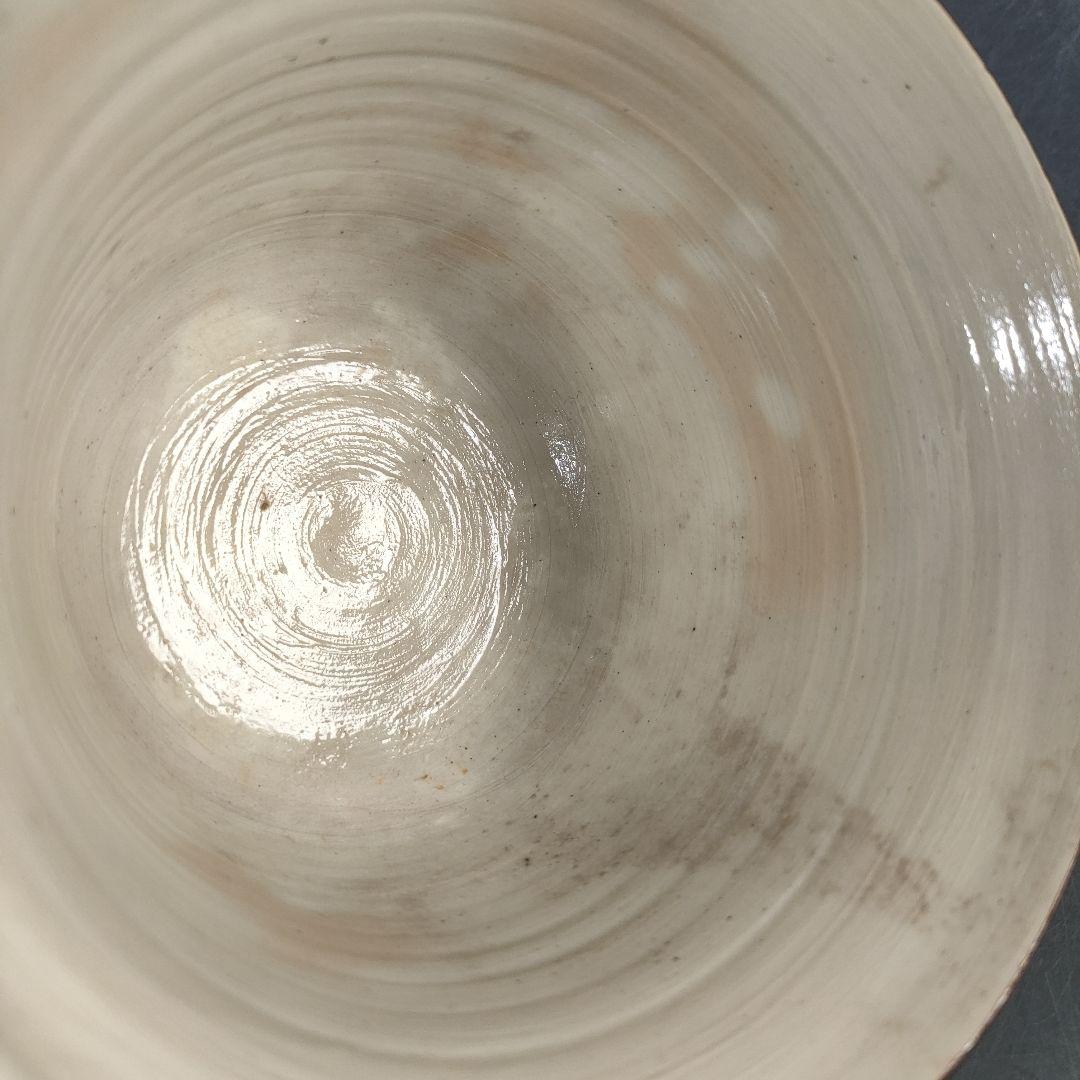 A1254-1/阿山人 造/桔梗の画向付5客/共箱/飾鉢/盛鉢/菓子鉢/懐石道具の