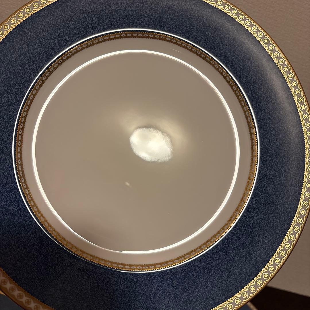 ウェッジウッド　ユーランダー　パウダーブルー　ディナープレート　27.5cm