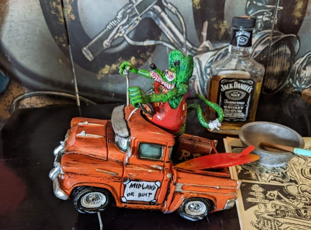 お宝放出…アメ雑 ピックアップトラック & ラットフィンク ガレージライフ