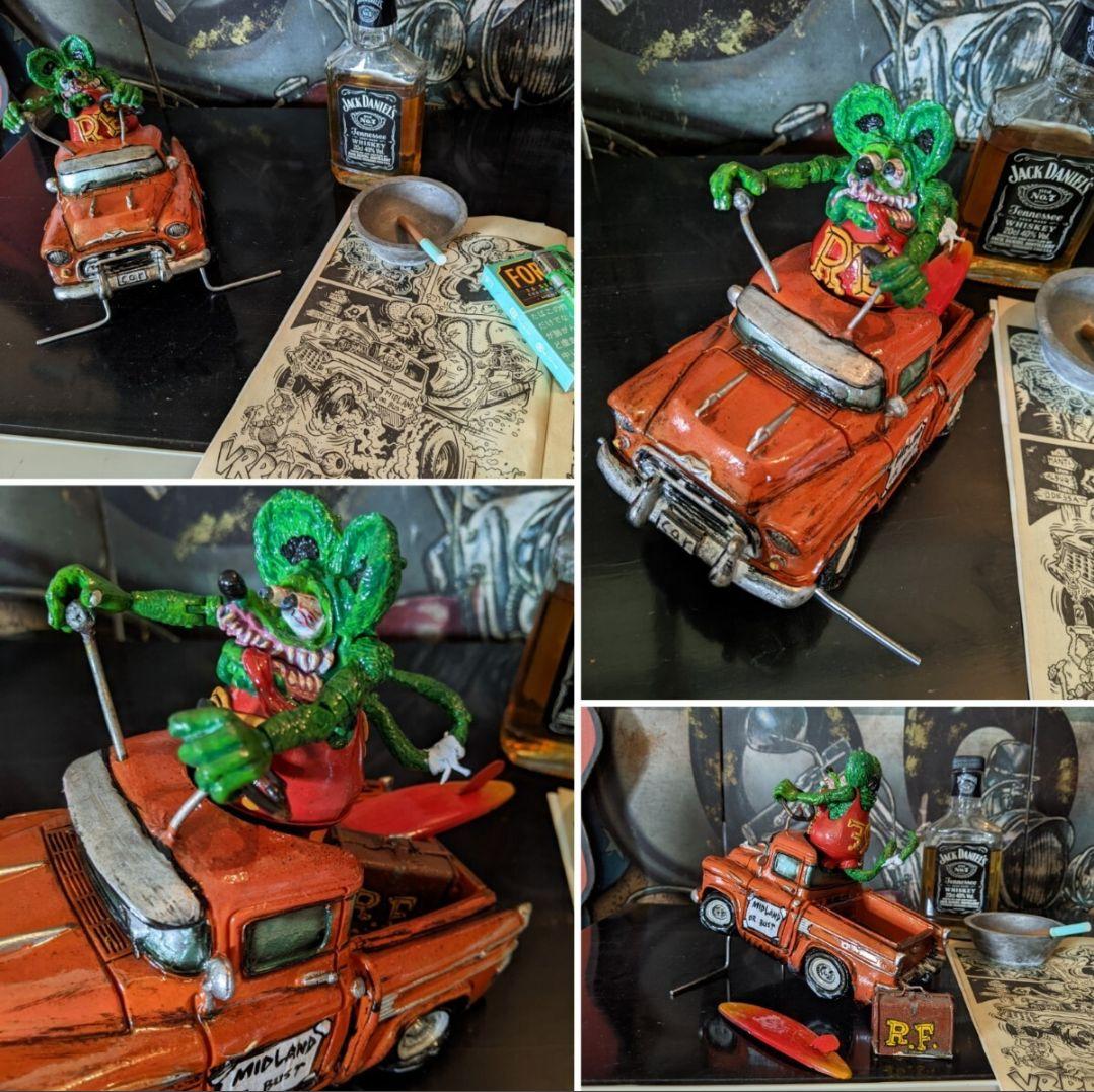 お宝放出…アメ雑 ピックアップトラック & ラットフィンク ガレージライフ