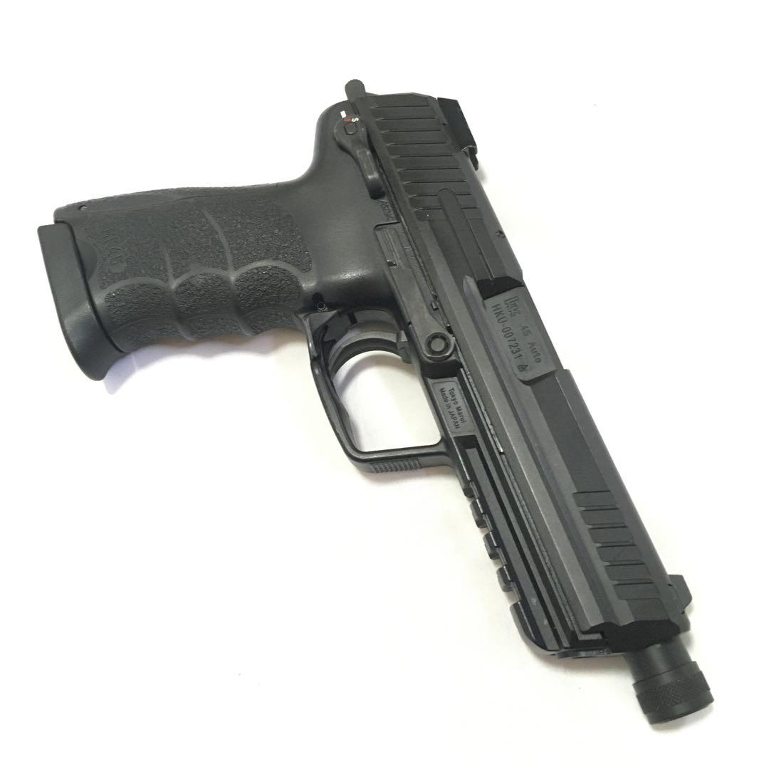 超美品＆動作快調!!】 東京マルイ ガスガン HK45 サプレッサー セット!
