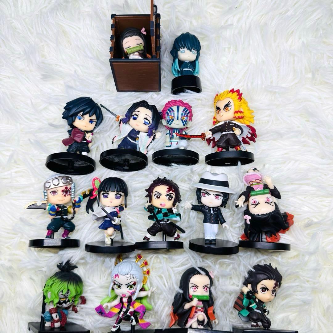 美品 ADVERGE MOTION ちまっ！きゃら 鬼滅の刃 フィギュア まとめ