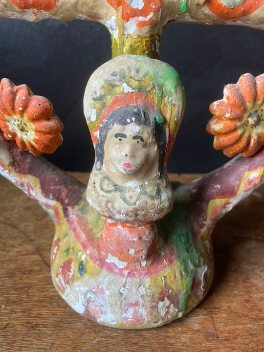 メキシカンフォークアート　生命の樹　ツリーオブライフ　ミッドセンチュリー