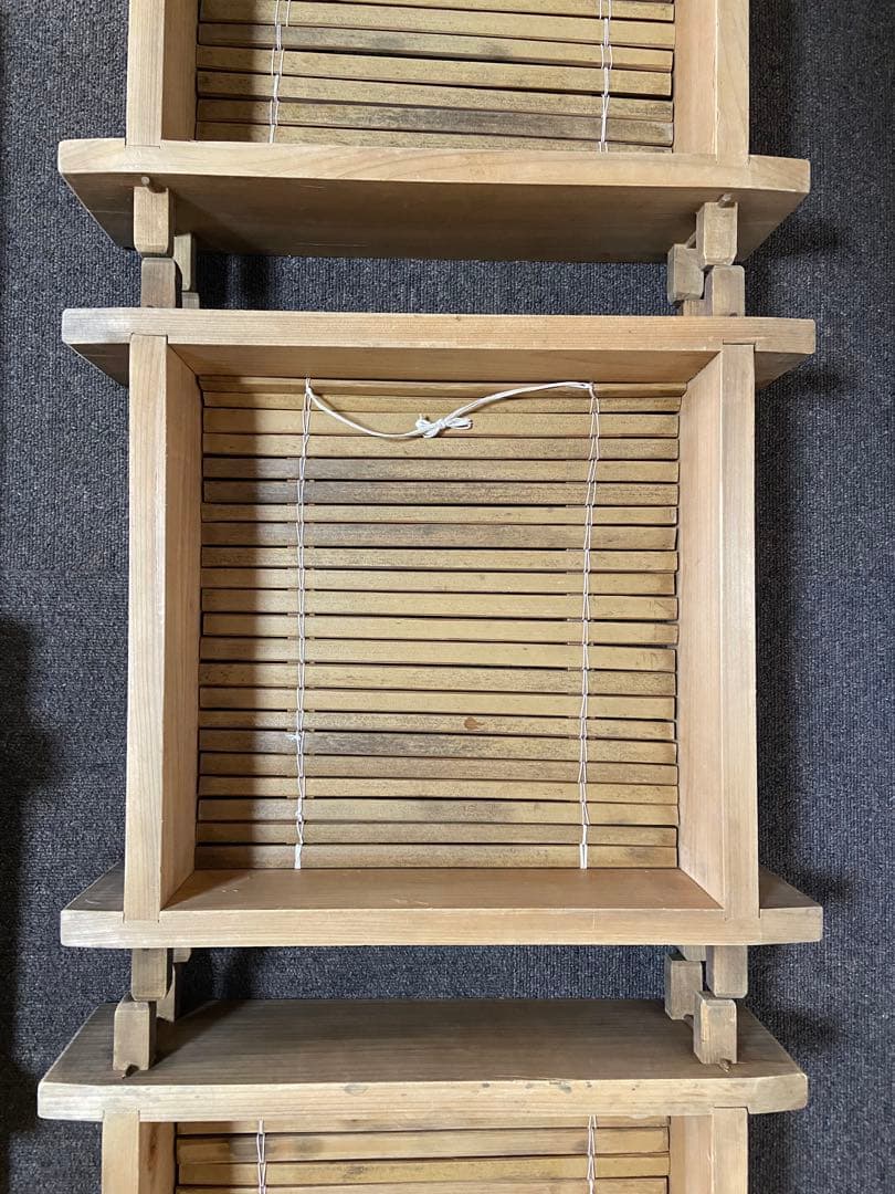 木製角【大】せいろ アンティーク レトロ 竹スノコ付き 蒸し器 - メルカリ