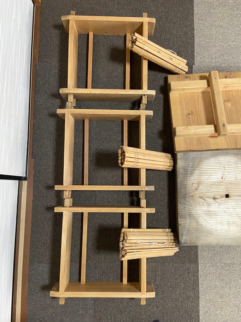 木製角【大】せいろ アンティーク レトロ 竹スノコ付き 蒸し器 - メルカリ