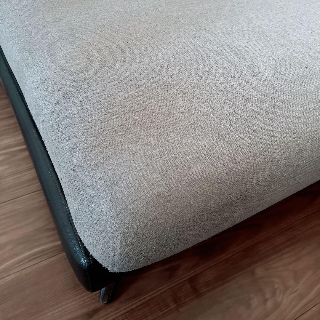 ニトリ 2人用 布張りソファ ポーション2KD GY