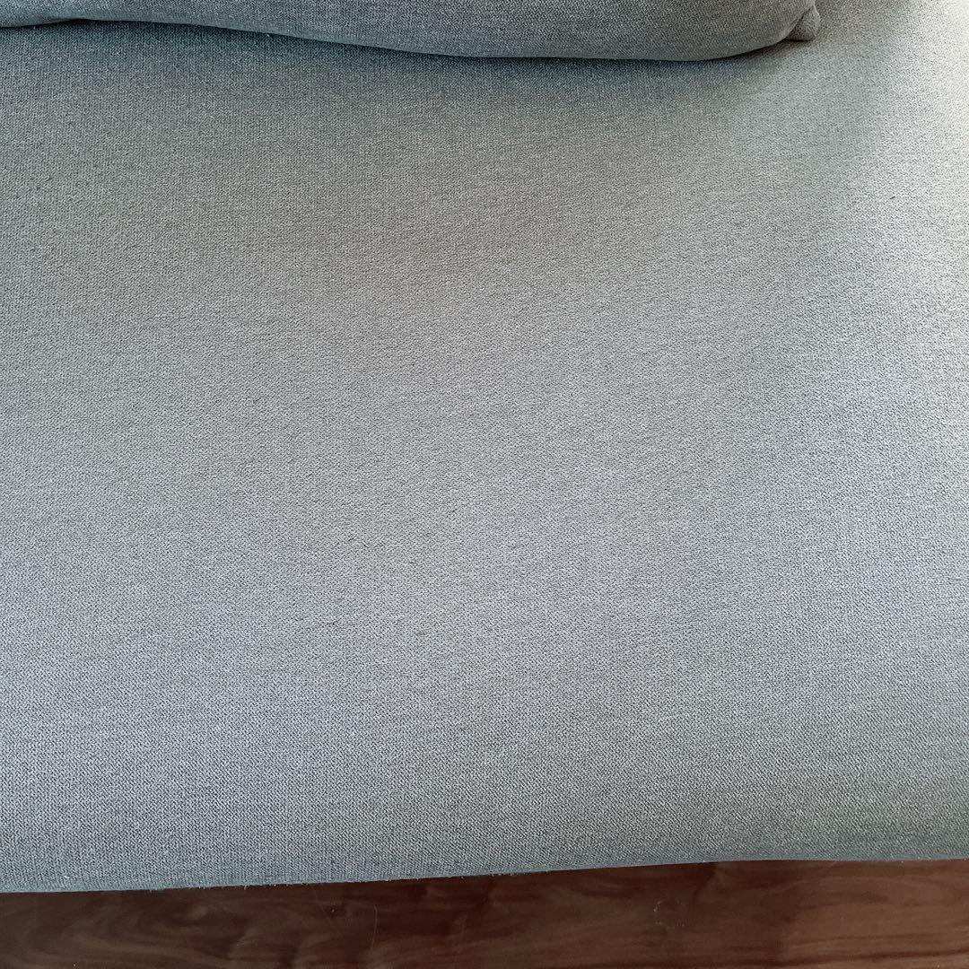 ニトリ 2人用 布張りソファ ポーション2KD GY