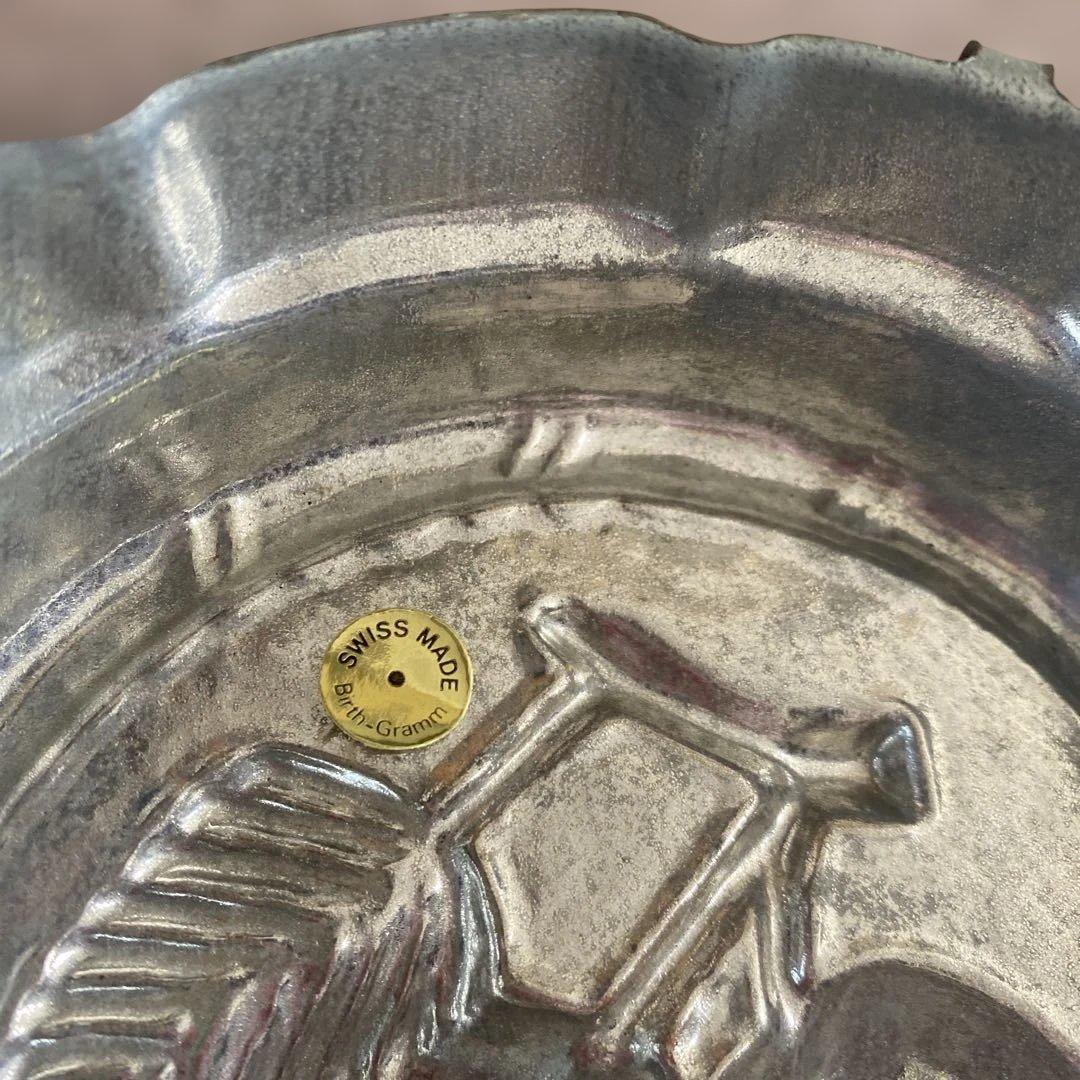 スイス製　お菓子型　3個　壁掛け　希少　アンティーク　Birth-Gramm