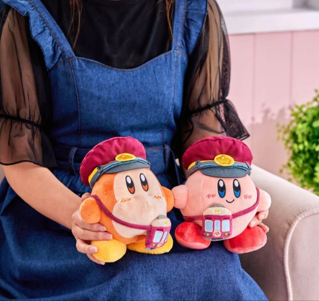 星のカービィ×阪急電車 ぬいぐるみ(ワドルディ) 警察官 ぬいぐるみ