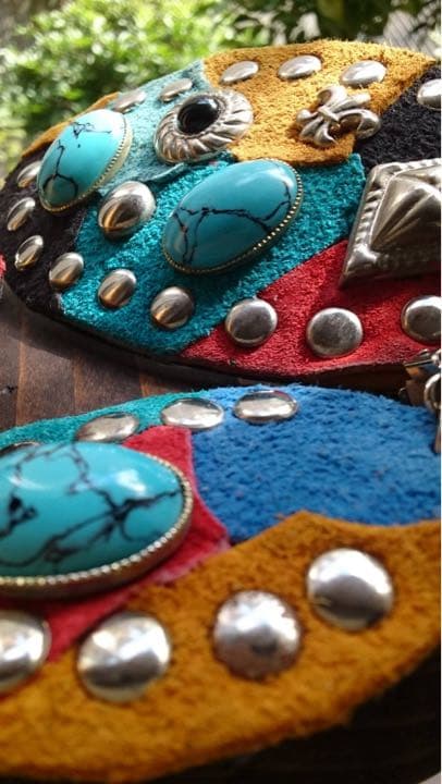 ターコイズ バレッタ イヤリング 昭和レトロ バブル