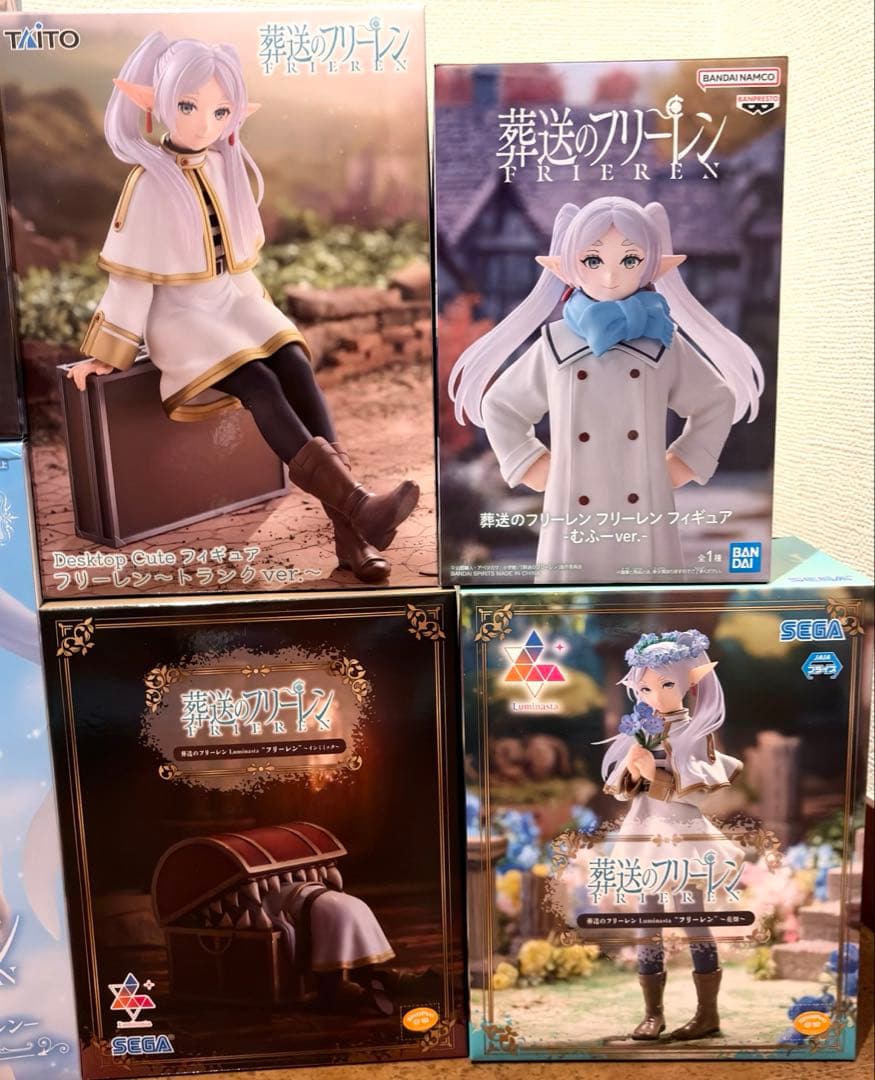 葬送のフリーレン プライズフィギュア雑貨 まとめ売り8点セット - メルカリ