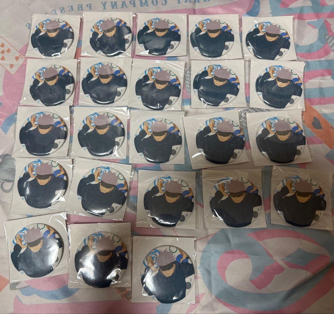 呪術廻戦 じゅじゅフェス2021 缶バッジ 五条悟 - メルカリ